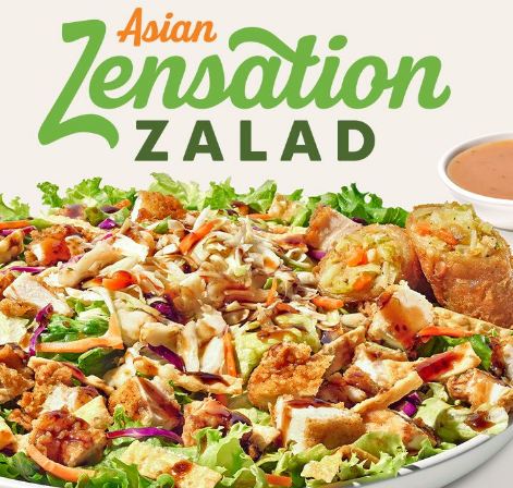 Asian Zensation Zalad with Chicken