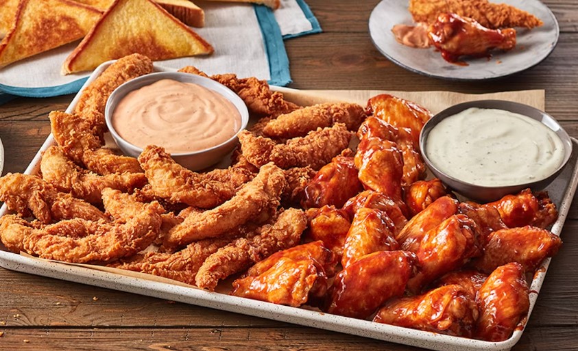 Zaxby’s  20 Traditional Wings1 With Each Sauce (Protein Only)